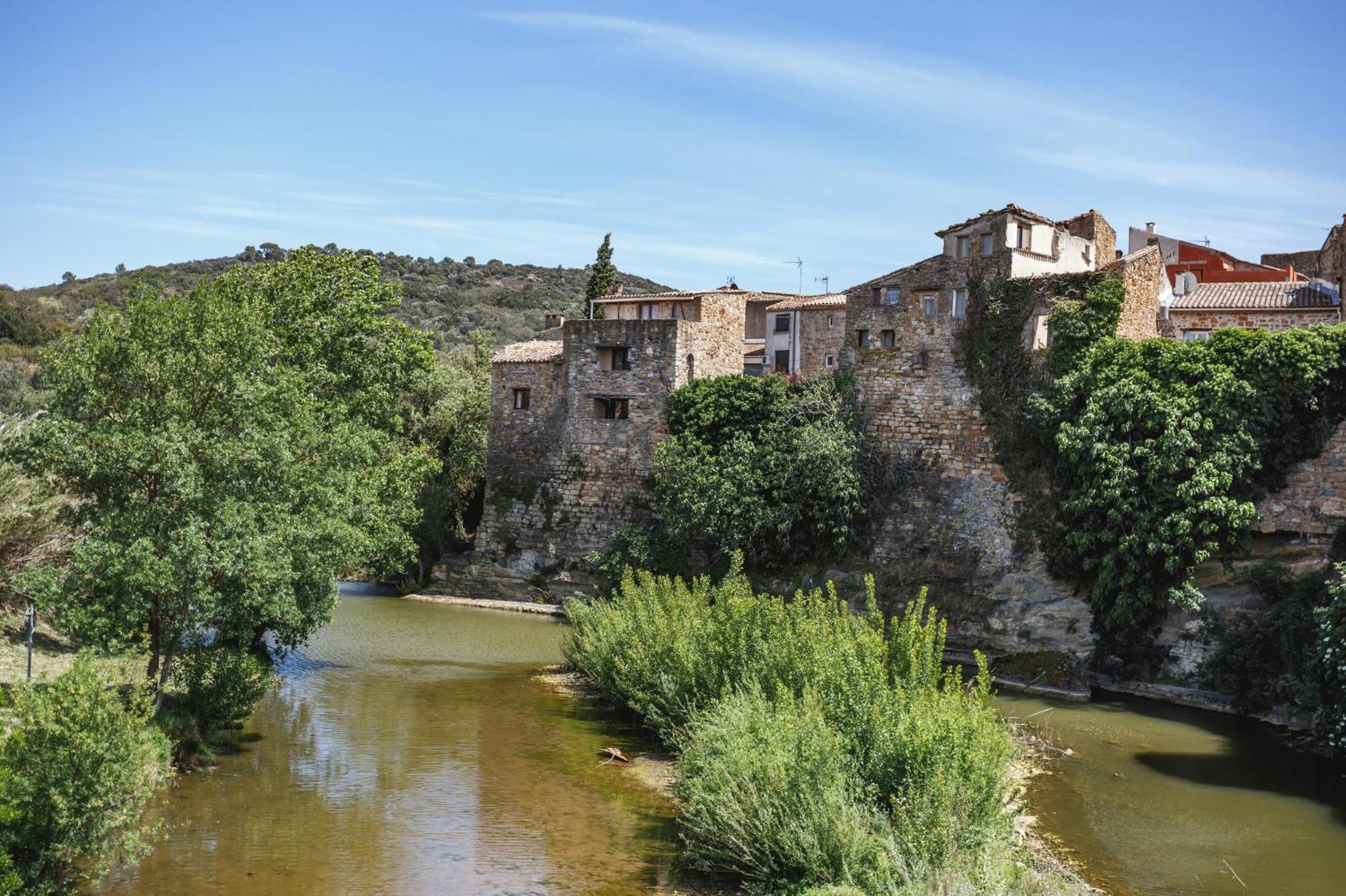 Cosy Apartment In Ancient Gabian With River And Vineyard Views Dış mekan fotoğraf